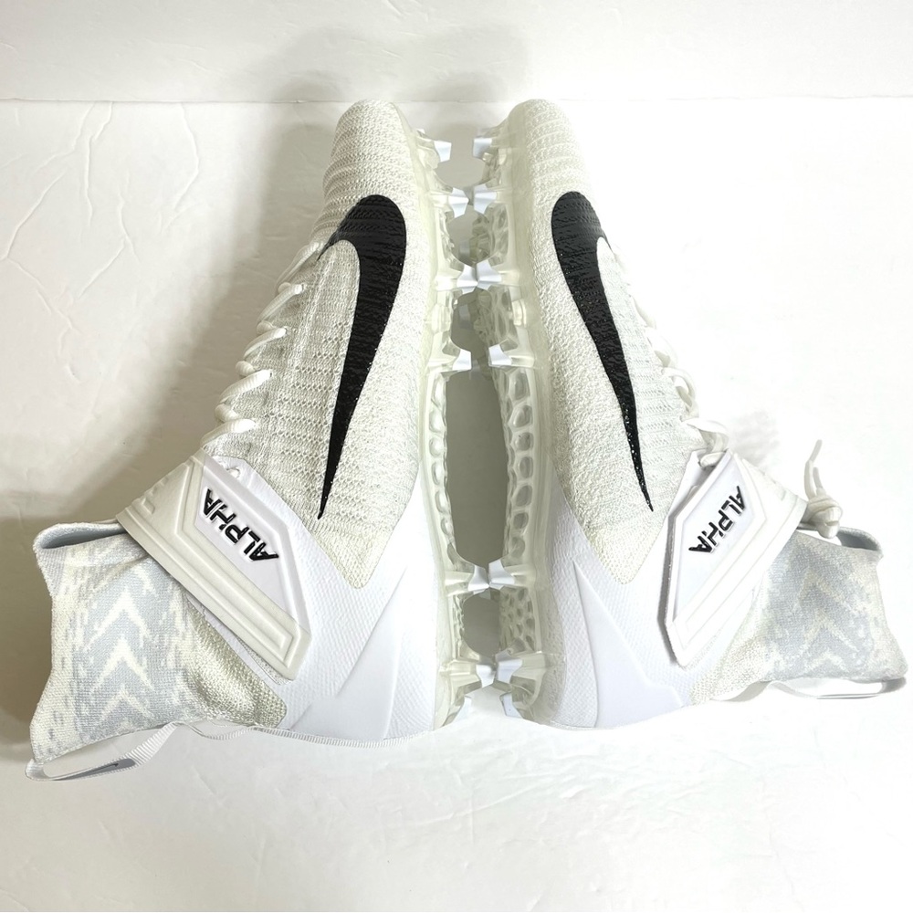Nike Alpha Menace Elite 2 Flyknit Wide Football Cleats Sz 11.5 & 12.5 BV3298-100